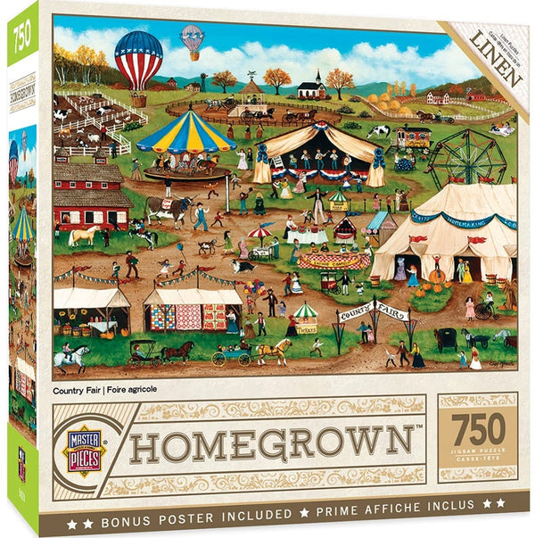 Masterpieces - Homegrown Country Fair Jigsaw Puzzle (750 Pieces)