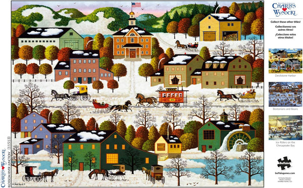 Buffalo Games - Charles Wysocki - Blossom River Junction - 1000 Piece Jigsaw Puzzle