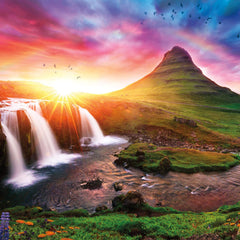 Buffalo Games - Iceland Sunset - 300 Large Piece Jigsaw Puzzle