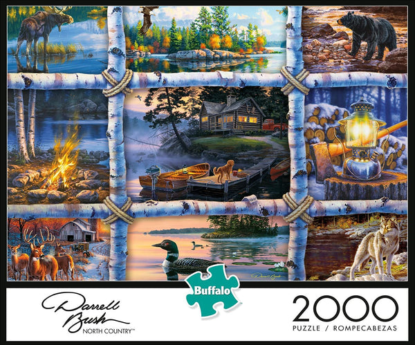 Buffalo Games - Darrell Bush - North Country - 2000 Piece Jigsaw Puzzle