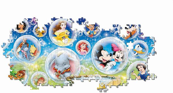 Puzzle 1000 pièces - Disney Panorama - Mickey & Minnie