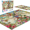 Buffalo Games - Aimee Stewart - Birds, Butterflies, and Blooms Map - 1000 Piece Jigsaw Puzzle