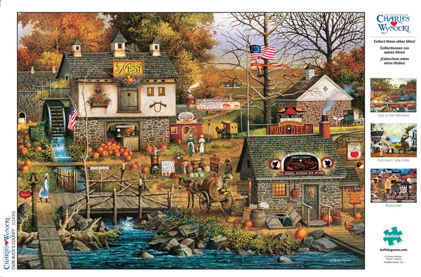 Buffalo Games Charles Wysocki: Olde Buck's County Jigsaw Puzzle (1000 Piece)