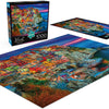 Buffalo Games - Vivid Collection - Cinque Terre - 1000 Piece Jigsaw Puzzle
