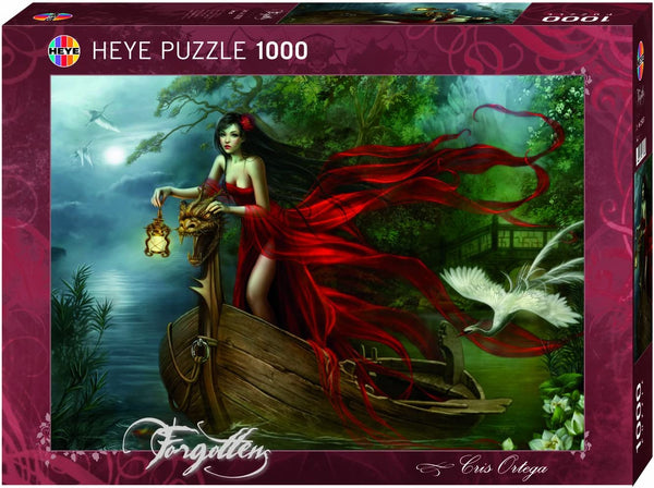 Heye - Ortega, Swans Jigsaw Puzzle (1000 Pieces)