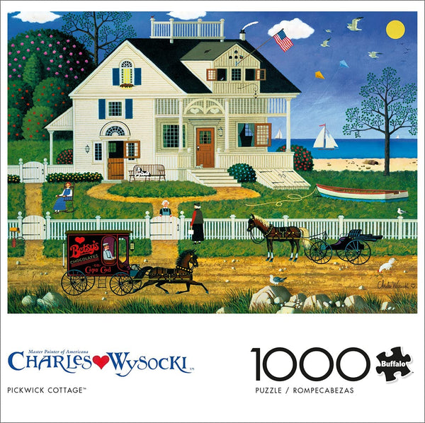 Buffalo Games - Charles Wysocki - Pickwick Cottage - 1000 Piece Jigsaw Puzzle