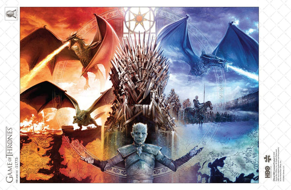 Buffalo Games - Game of Thrones: Fire and Ice Jigsaw Puzzle (1000 Pieces)