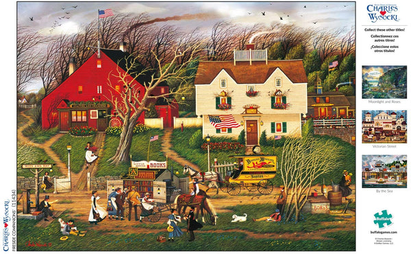 Buffalo Games - Charles Wysocki - Fireside Companions - 1000 Piece Jigsaw Puzzle