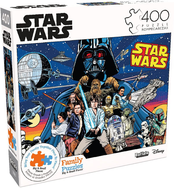 Buffalo Games - Star Wars - Comic Pinball Art Jigsaw Puzzle (400 Pieces)