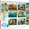 Trefl - Meet All The Dinosaurs 10-in-1 (from 20 to 48 pieces) Jigsaw Puzzle (329 Pieces)