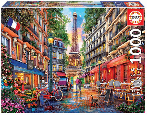 Educa - Paris by Dominic Davison Jigsaw Puzzle (1000 Pieces)
