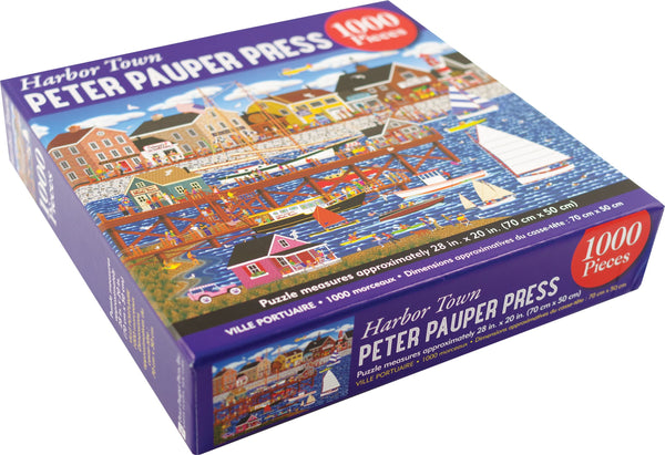 Peter Pauper Press - Harbor Town Jigsaw Puzzle (1000 Pieces)