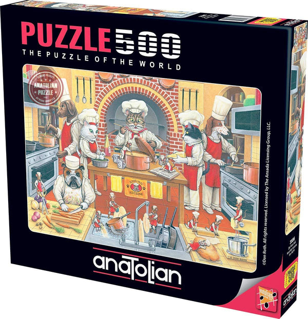 Anatolian - Kool Kat Kuisine Jigsaw Puzzle (500 Pieces)