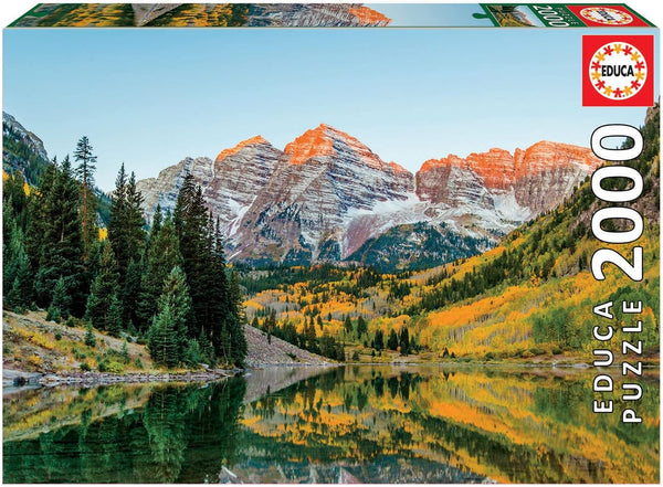 Educa - Maroon Bells Jigsaw Puzzle (2000 Pieces)