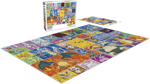 Buffalo Games Pokemon - Pokemon Squares - 2000 Piece Jigsaw Puzzle