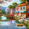Anatolian - Quaint Village Shops Jigsaw Puzzle (1000 Pieces)