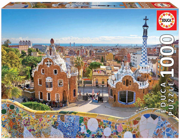Educa - Barcelona View from Park Jigsaw Puzzle (1000 Pieces)