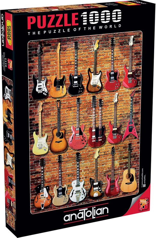 Anatolian - Guitar Collection Jigsaw Puzzle (1000 Pieces)