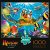 Buffalo Games - Marine Color- Tiny Bubbles Jigsaw Puzzle (1000 Pieces)