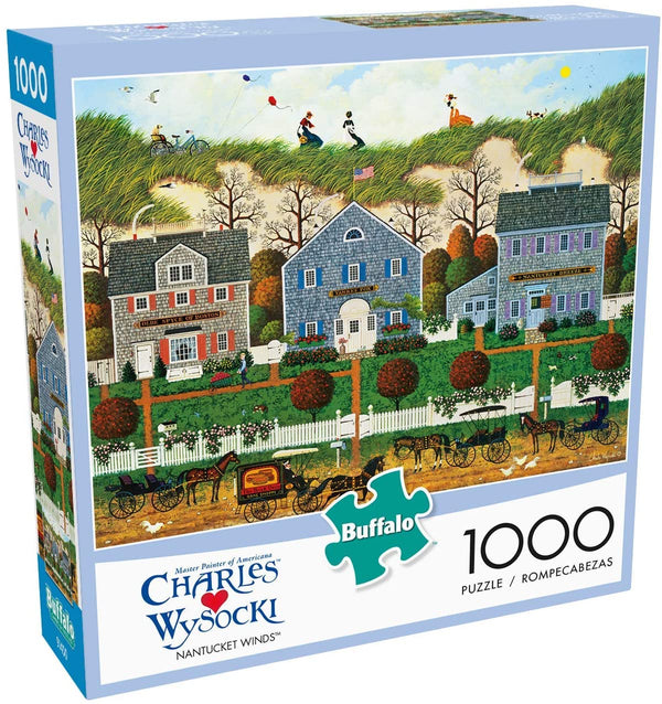 Buffalo Games - Charles Wysocki - Nantucket Winds - 1000 Piece Jigsaw Puzzle