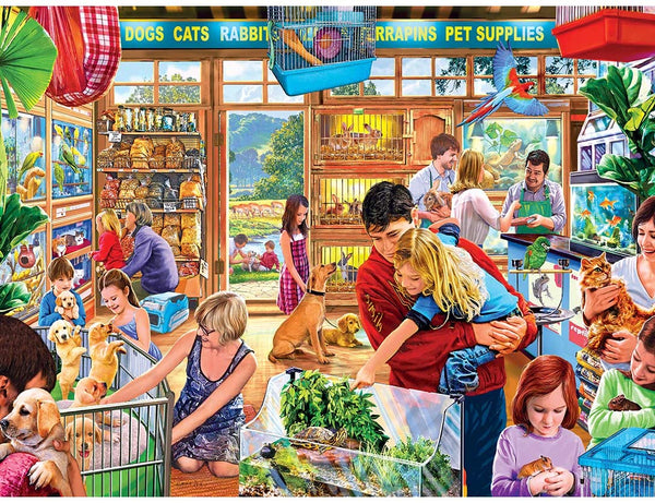 Masterpieces - Shopkeepers Lucy's First Pet Jigsaw Puzzle (750 Pieces)