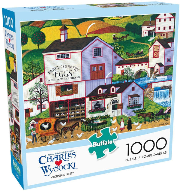 Buffalo Games - Charles Wysocki - Virginias Nest - 1000 Piece Jigsaw Puzzle