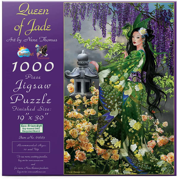 Sunsout - Queen Of Jade by Nene Thomas Jigsaw Puzzle (1000 Pieces)
