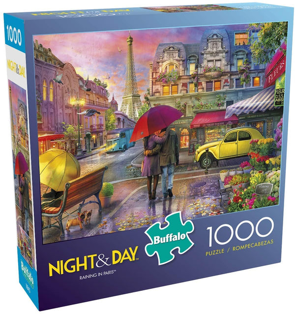 Buffalo Games - Raining in Paris - 1000 Piece Jigsaw Puzzle
