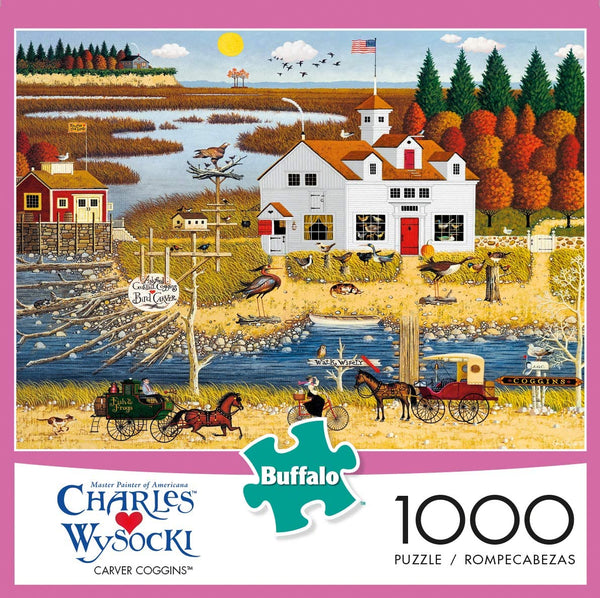 Buffalo Games - Charles Wysocki - Carver Coggins - 1000 Piece Jigsaw Puzzle