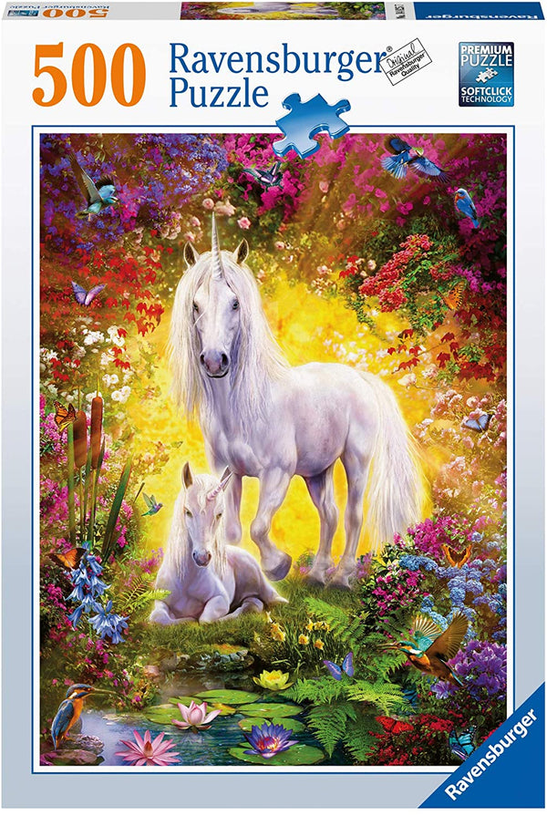 Ravensburger - Unicorn and Foal Puzzle 500pc Jigsaw Puzzle 14825
