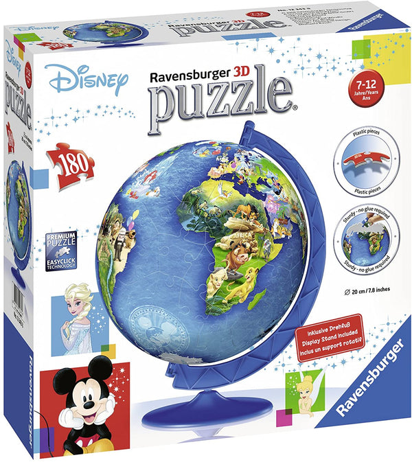 Ravensburger - Disney Globe 3D Puzzleball 180 pieces Jigsaw Puzzle