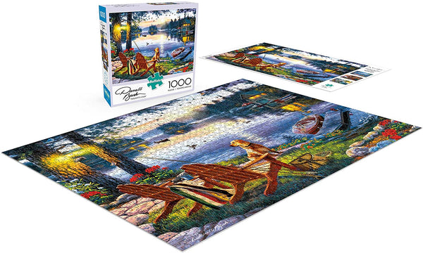Buffalo Games - Darrell Bush - Twillight's Calm - 1000 Piece Jigsaw Puzzle