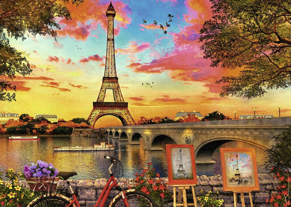 Ravensburger - The Banks of The Seine Jigsaw Puzzle (1000 Pieces)
