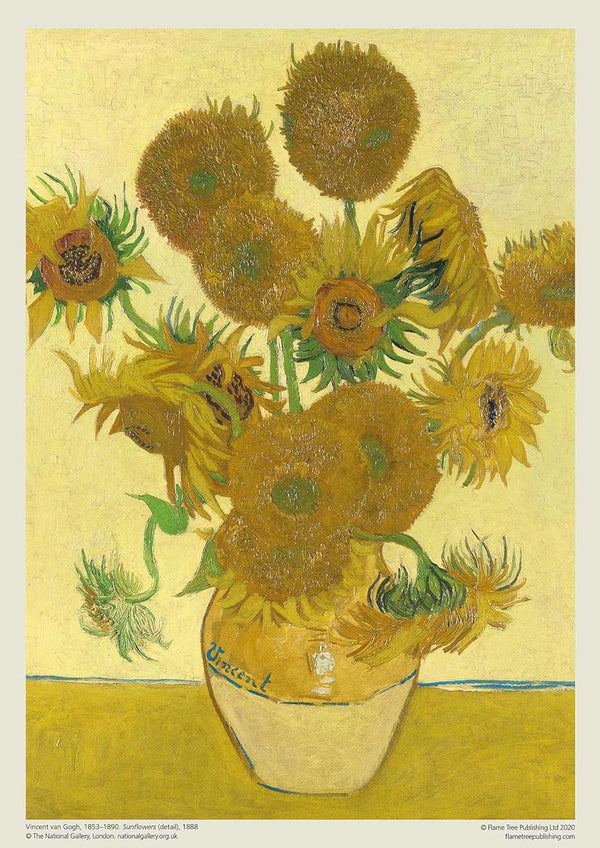 Flame Tree Studio - Sunflowers by Vincent Van Gogh Jigsaw Puzzle (1000 Pieces)