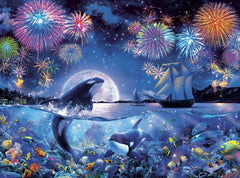 Buffalo Games - Marine Color - The Dramatic Night - 1000 Piece Jigsaw Puzzle
