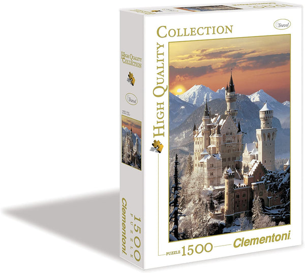 Clementoni - High Quality - Neuschwanstein Jigsaw Puzzle (1500-Piece)