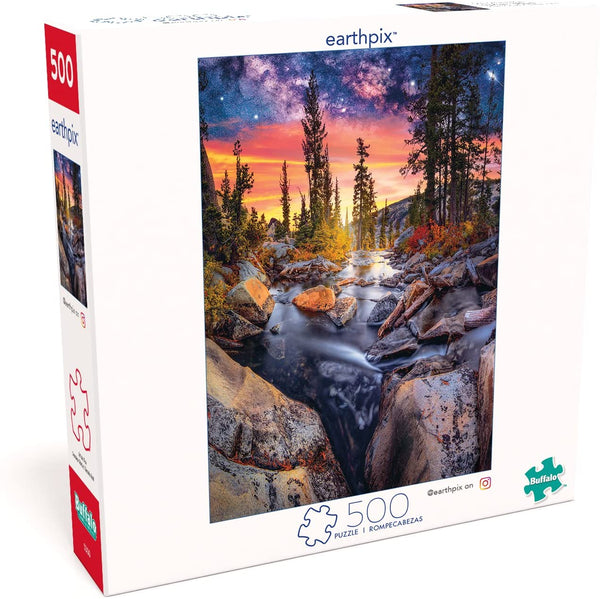 Buffalo Games - Earthpix Collection - Forest Magic Hour - 500 Piece Jigsaw Puzzle