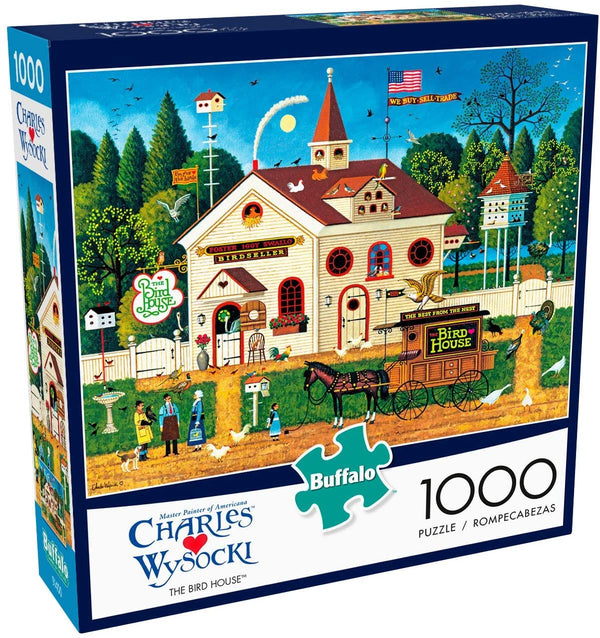 Buffalo Games - Charles Wysocki - The Bird House - 1000 Piece Jigsaw Puzzle