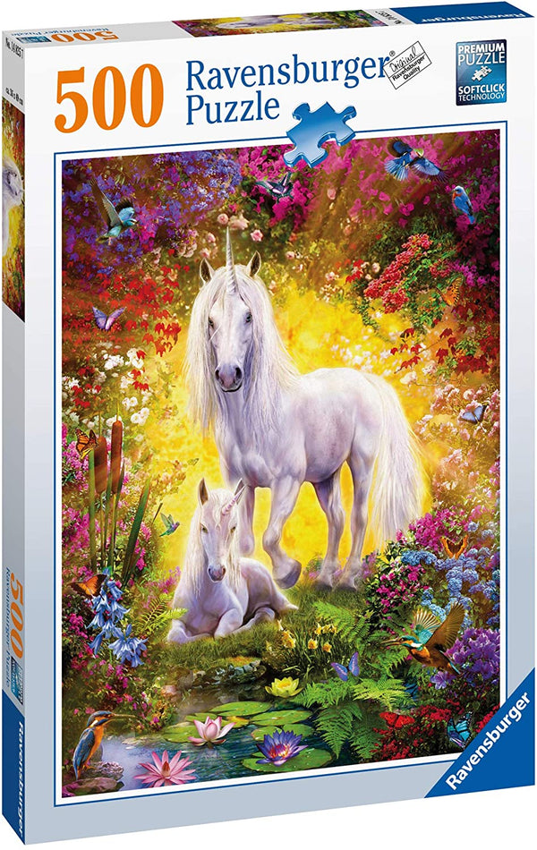 Ravensburger - Unicorn and Foal Puzzle 500pc Jigsaw Puzzle 14825