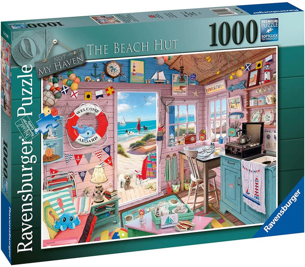 Ravensburger - My Haven No7 - The Beach Hut Jigsaw Puzzle (1000 Pieces)