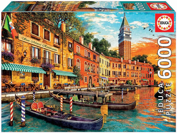 Educa - Sunset To San Marcos Jigsaw Puzzle (6000 Pieces)