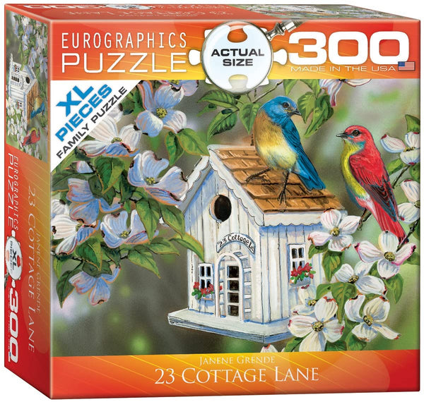 EuroGraphics 23 Cottage Lane by Janene Grende 300-Piece Puzzle