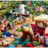 Masterpieces - Campside - Campsite Trouble EZ Grip Jigsaw Puzzle (300 Pieces)