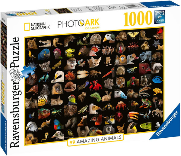 Ravensburger - 99 Stunning Animals Jigsaw Puzzle (1000 Pieces)
