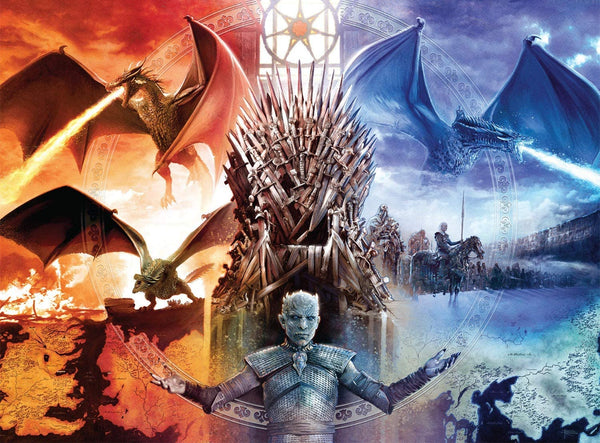 Buffalo Games - Game of Thrones: Fire and Ice Jigsaw Puzzle (1000 Pieces)