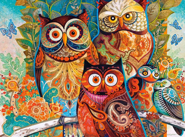 Castorland - Owls Jigsaw Puzzle (2000 Pieces)