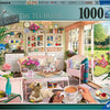 Ravensburger - My Haven No. 12 The Tea House Jigsaw Puzzle (1000 Pieces)