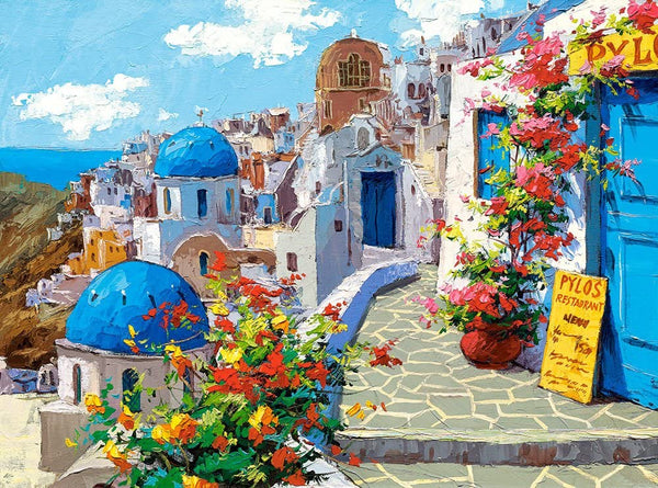 Castorland - Spring In Santorini Jigsaw Puzzle (2000 Pieces)