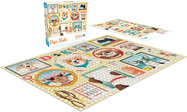 Buffalo Games - Dogs Rule - 1000 Piece Jigsaw Puzzle