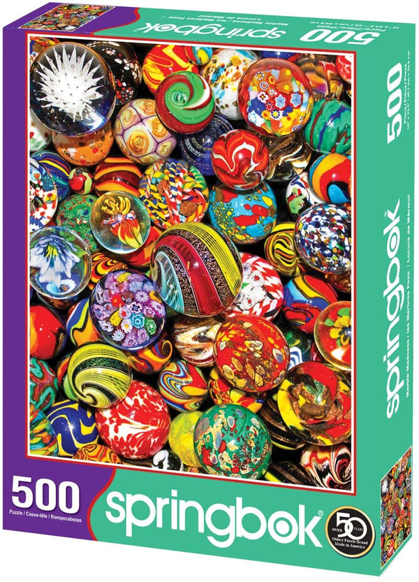 Springbok Puzzles Marble Madness Jigsaw Puzzle (500 Piece)